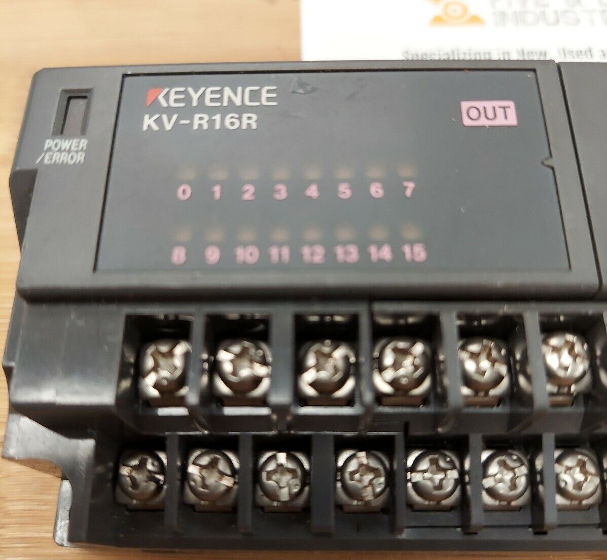 Keyence KV-R16R 24 V DC Terminal Relay  (GR126) - 0