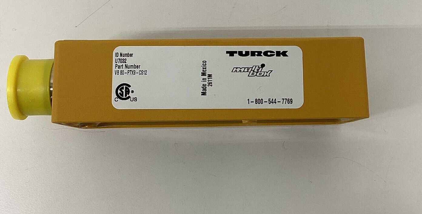 Turck VB80-P7X9-CS12 / U7032  8-Port Multi-Box (CL145) - 0