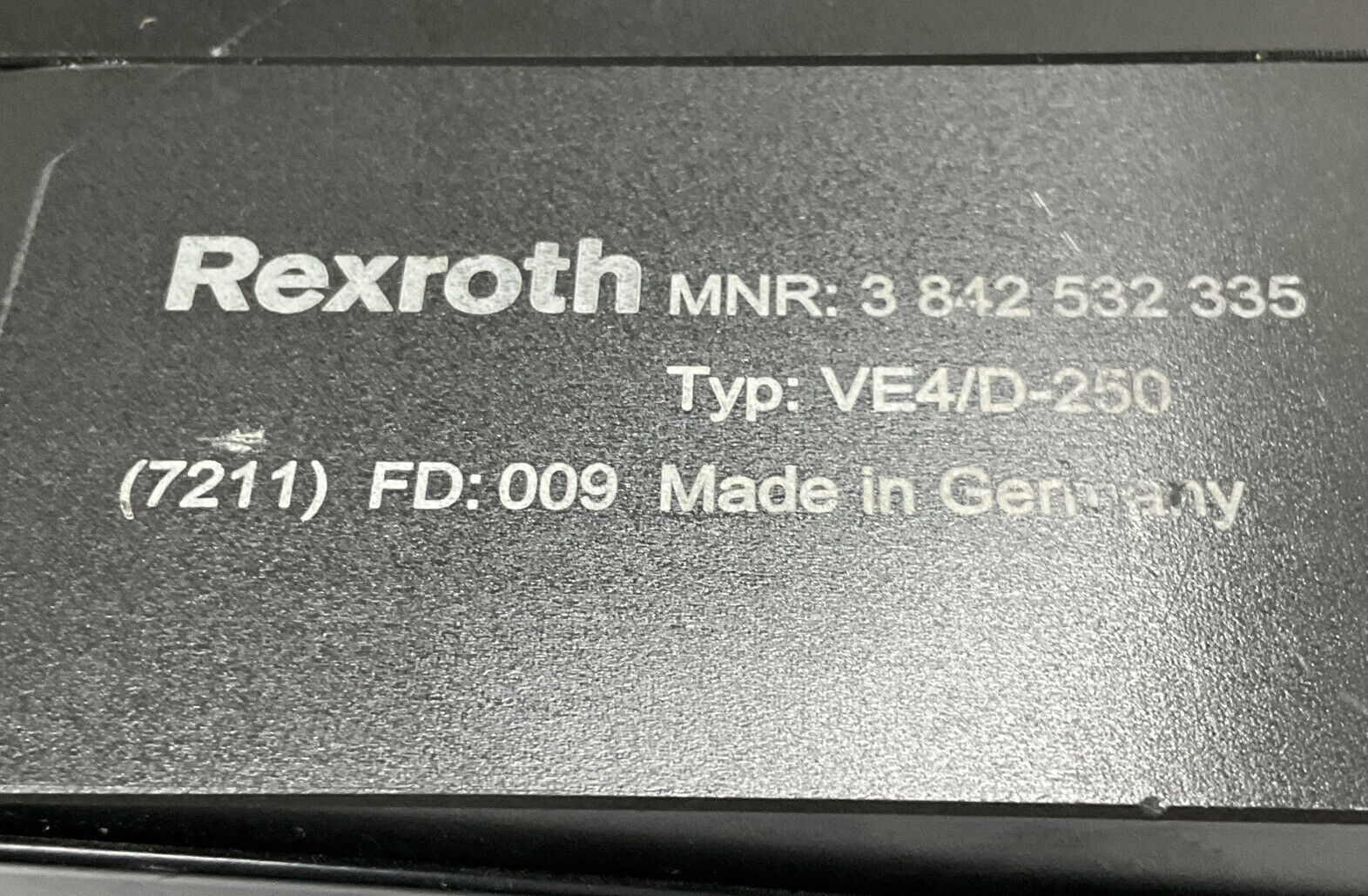 Bosch Rexroth 3-842-532-335 / VE2/D250 Pneumatic Stop Gate (CL297)