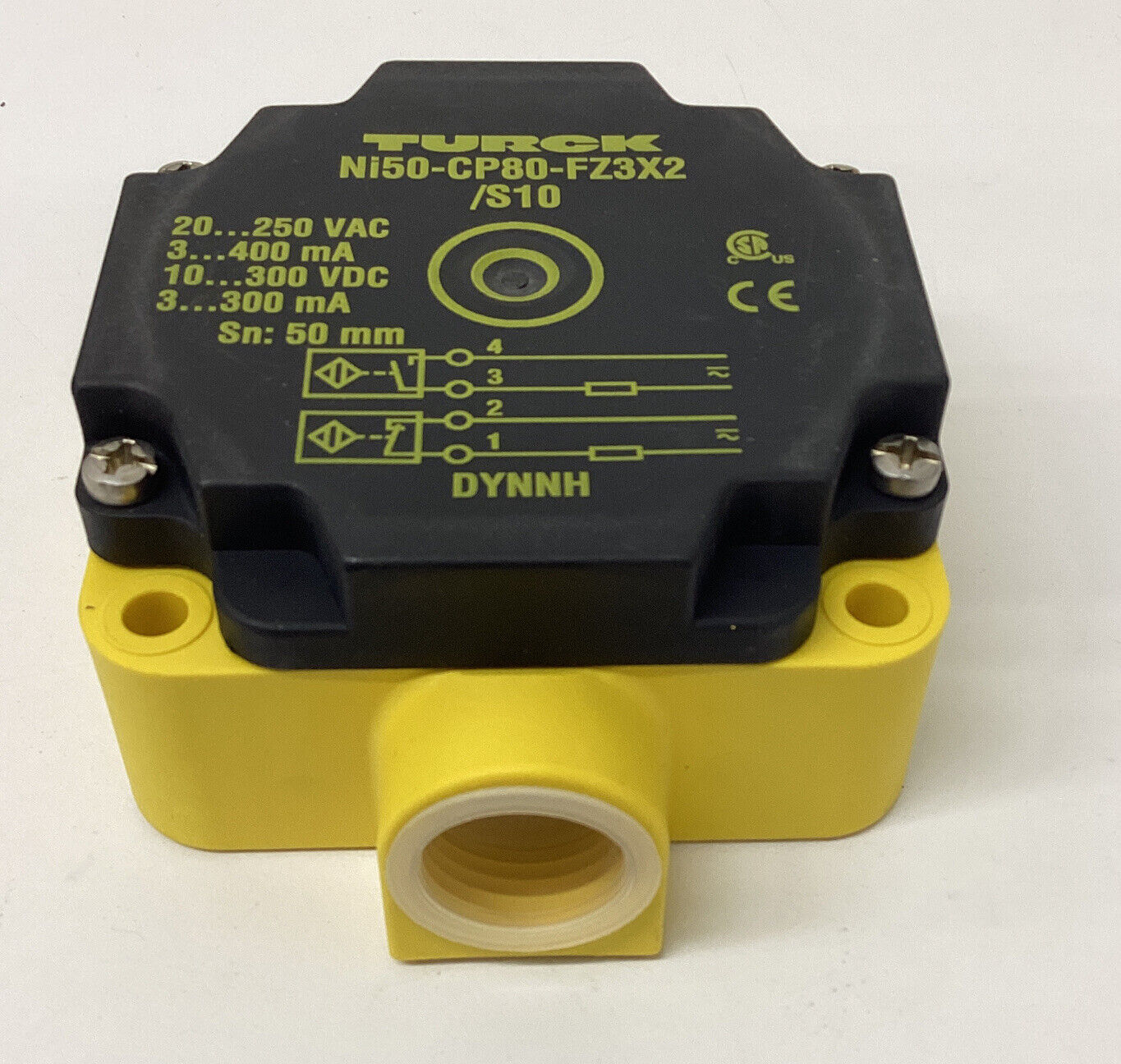 Turck Ni50-CP80-FZ3X2/S10 / 13416 Proximity Sensor (YE245) - 0