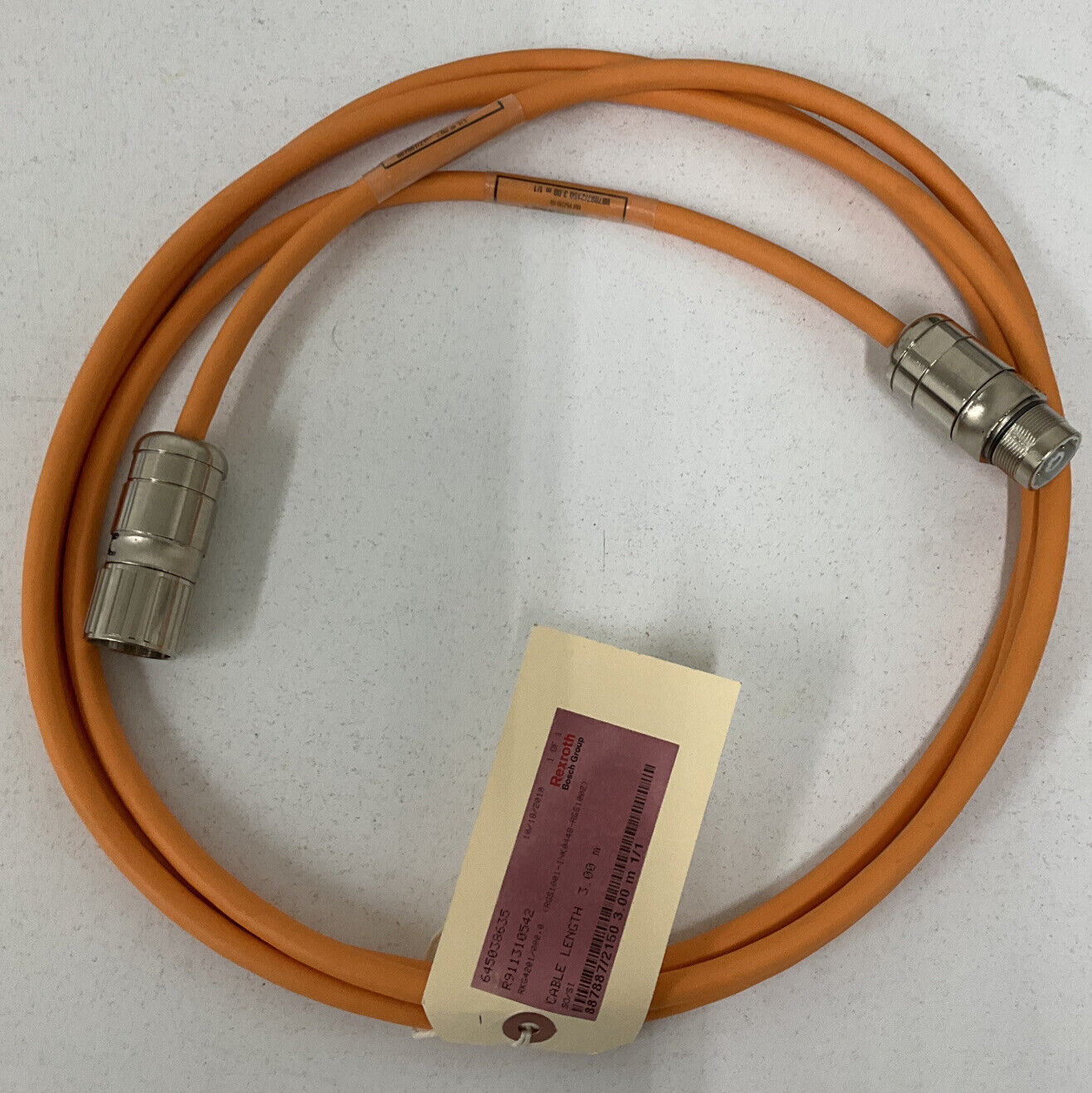 Rexroth R911310542 Encoder Cable RKG4201 3 Meters (CBL137)