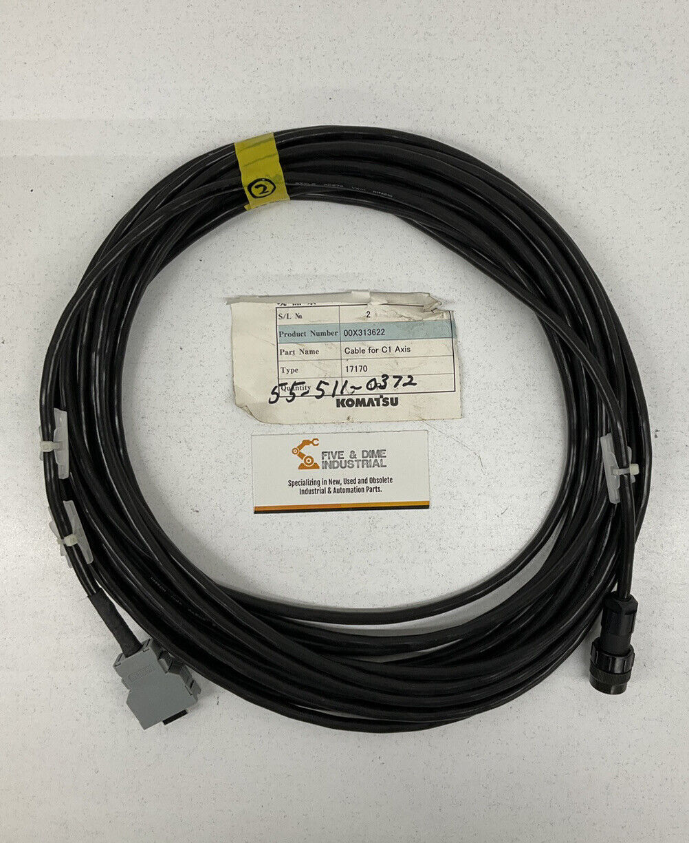 Komatsu 17170 Cable for C1 Axis (CBL131)
