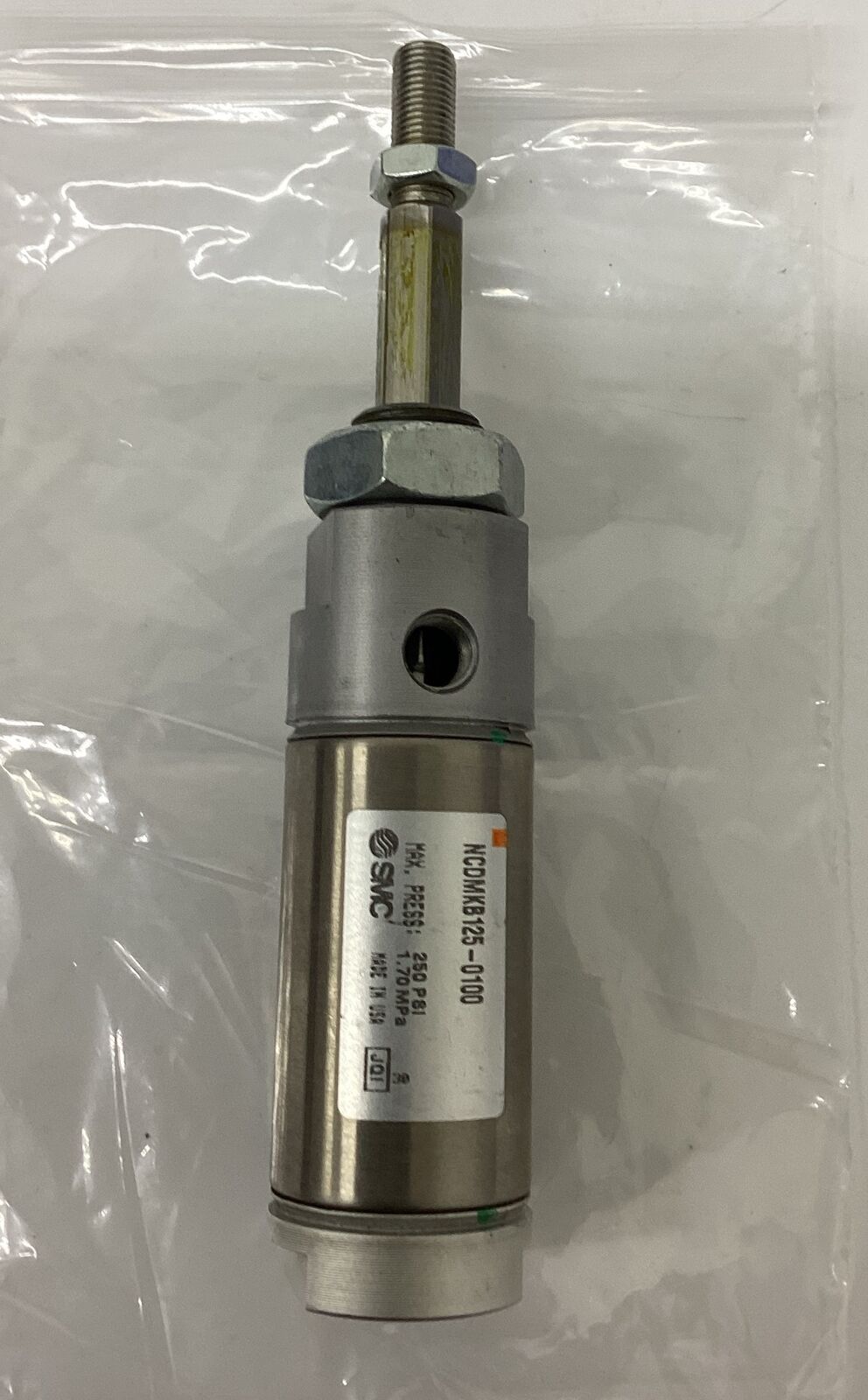 SMC NCDMKB125-0100 Pneumatic Cylinder 1-1/4'' Bore , 1'' Stroke (RE145) - 0