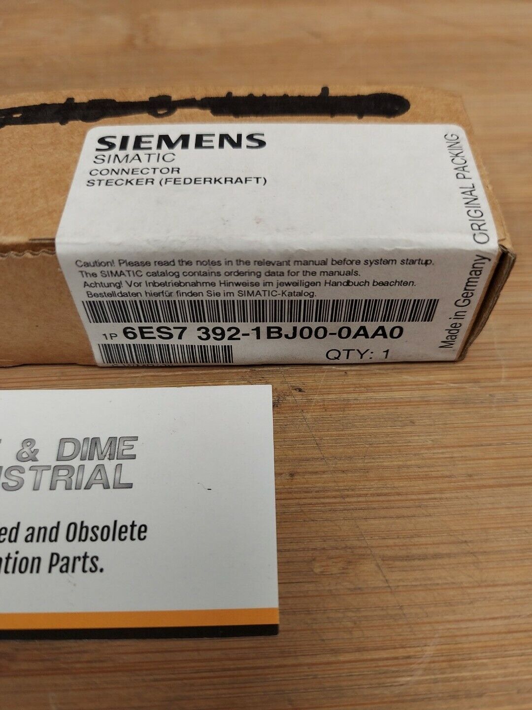 Siemens 6ES7 392-1BJ00-0AA0 New Sealed  Simatic Connector (YE129) - 0