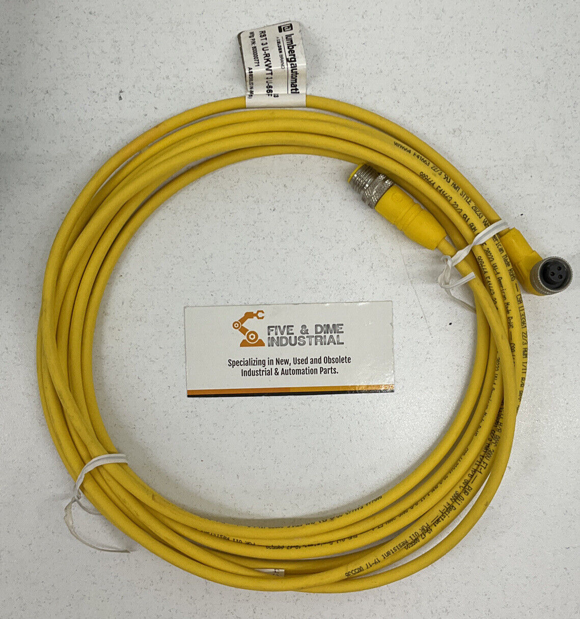 Lumberg Automation RST3URKWT 3U-664/15F New Cable Cordset (CBL124)