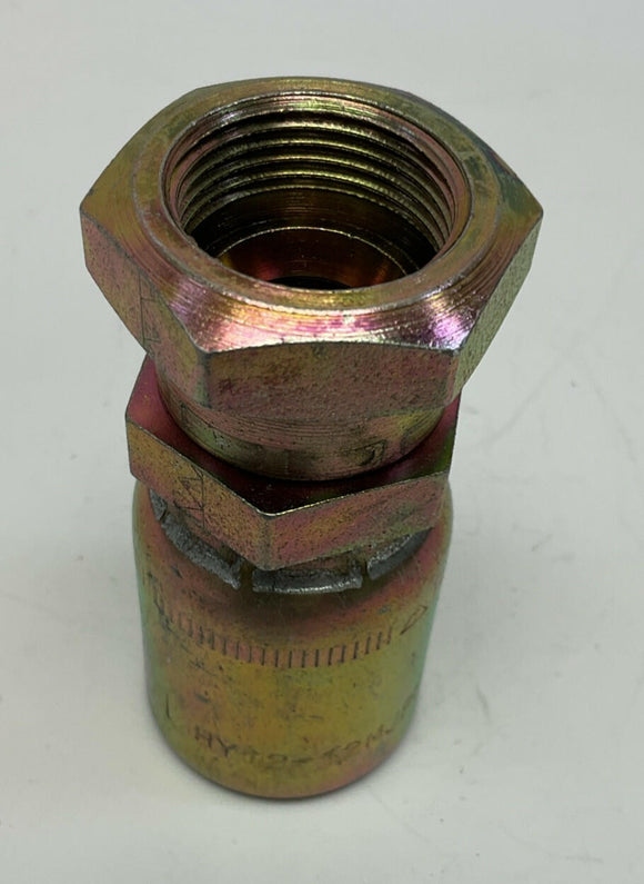 Kurt Hydraulics F-JISX-12-12 3/4" Hose ID X 3/4″ JIS 30° Female Swivel Fitting