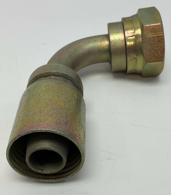 Kurt Hydraulics F-DINHX90-12-36 3/4" Hose ID X M36 x 2.0 DIN Universal Seat 90°