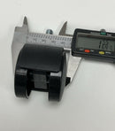 Landstar 2" 50mm Caster 4-PACK with 5/16-18 X 1" Threaded Stem 90# Rating Each-4