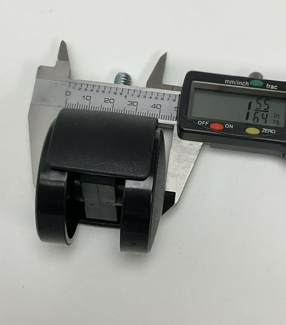 Landstar 2" 50mm Caster 4-PACK with 5/16-18 X 1" Threaded Stem 90# Rating Each