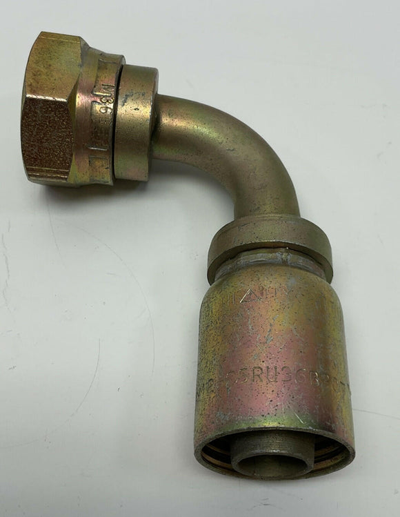 Kurt Hydraulics F-DINHX90-12-36 3/4" Hose ID X M36 x 2.0 DIN Universal Seat 90°