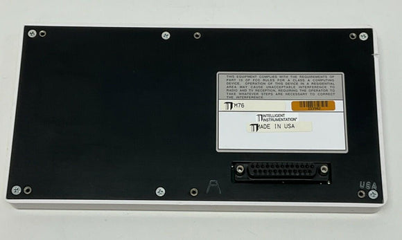Intelligent Instrumentation / Burr Brown TM76 Interface Panel Terminal