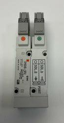 SMC SY5245-5FU Pneumatic Dual Solenoid Valve 24VDC-4
