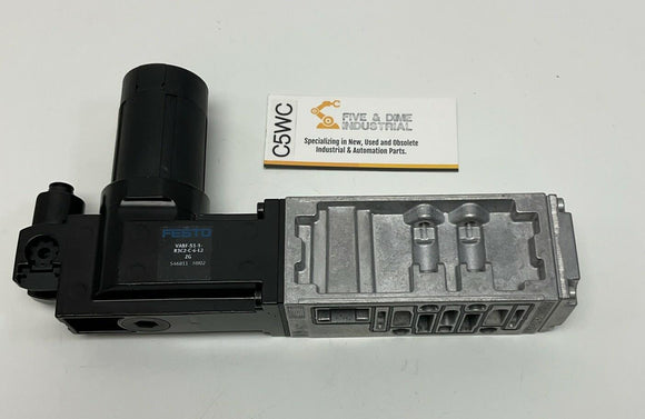 Festo 546811 / VABF-S1-1-R3C2-C-6-L2ZG Pneumatic Regulator Plate