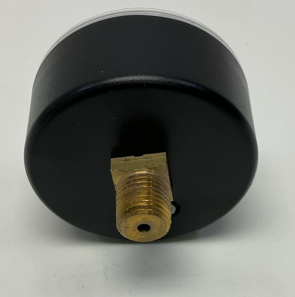 Wika 9691035 2-1/2" Gauge -30in.Hg 1/4" NPT Center Back Middle