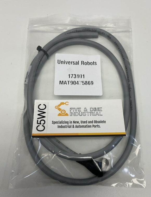 Universal Robots 173101 90° Cable Connector for Tool 1-Meter