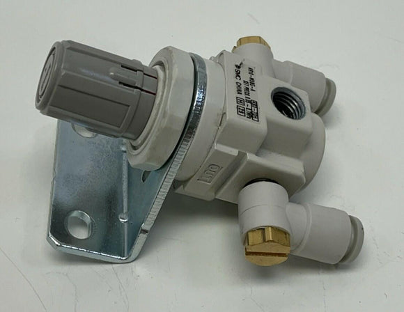 SMC AR10-M5BG-A M5 Air Regulator 0.05-0.7 MPa, No Gauge