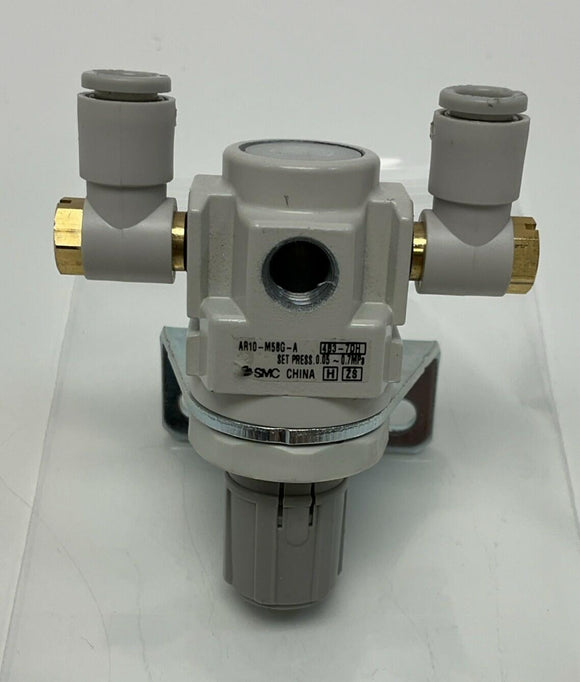 SMC AR10-M5BG-A M5 Air Regulator 0.05-0.7 MPa, No Gauge