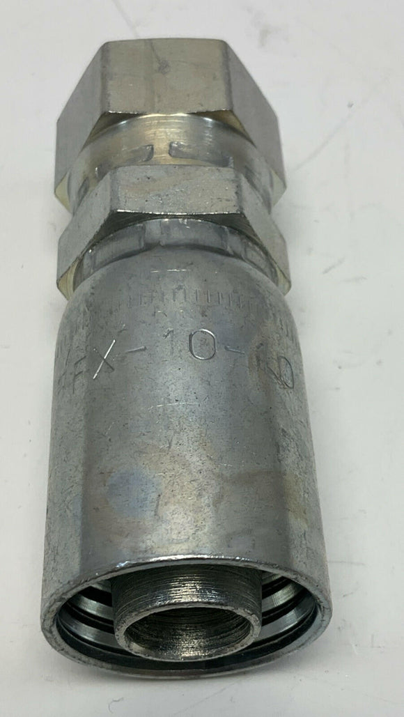 Kurt Hydraulics FFX-10-10 5/8" Hose ID X 5/8" O-Ring Face Seal Fitting