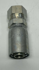 Kurt Hydraulics FFX-10-10 5/8" Hose ID X 5/8" O-Ring Face Seal Fitting-2