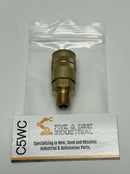 Parker B22 Quick Connect Brass Air Coupler 1/4" NPT, 300 PSI-1