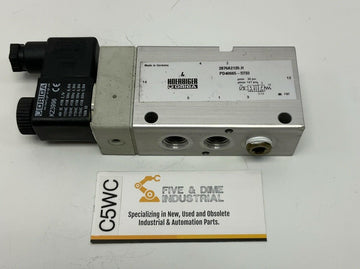 Hoerbiger Origa PD40665-5773 Control Valve with KZ3996 Solenoid 48VDC, 115VAC