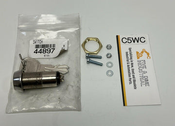 Banner 44897 Key Selector Switch 2-Position, 2 Keys