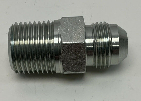 Parker 8-8F3 37° Flare JIC x 1/2" Male BSPT British Fitting Adapter