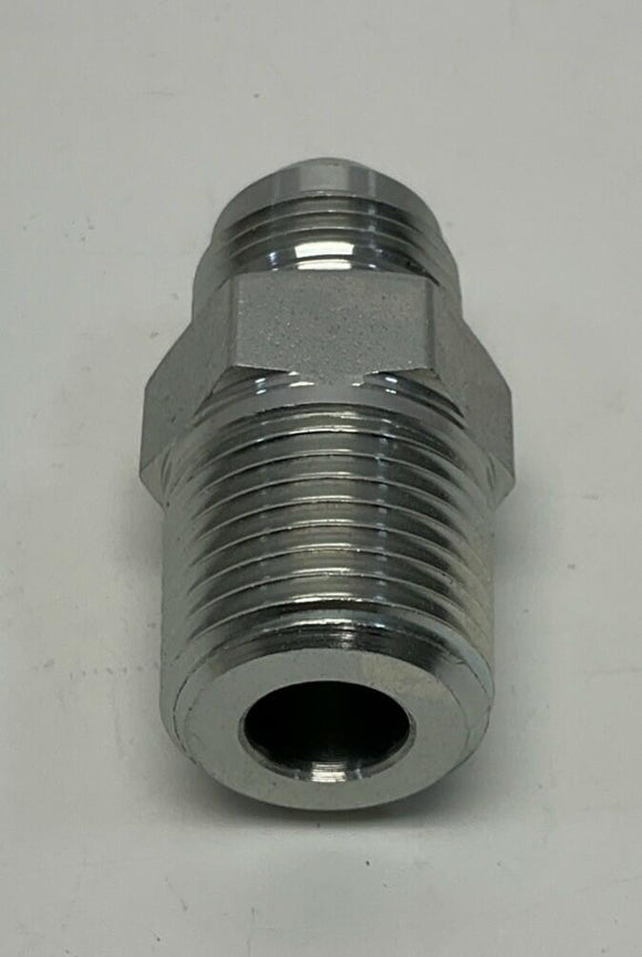 Parker 8-8F3 37° Flare JIC x 1/2" Male BSPT British Fitting Adapter