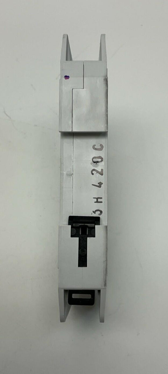 Moeller Eaton FAZ-C20/1-NA 20 Amp Circuit Breaker, 1-Pole, 48VDC, 277VAC