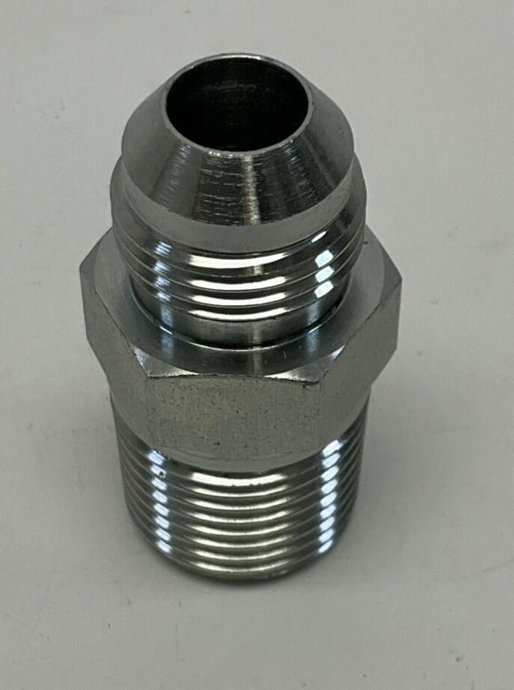 Parker 8-8F3 37° Flare JIC x 1/2" Male BSPT British Fitting Adapter