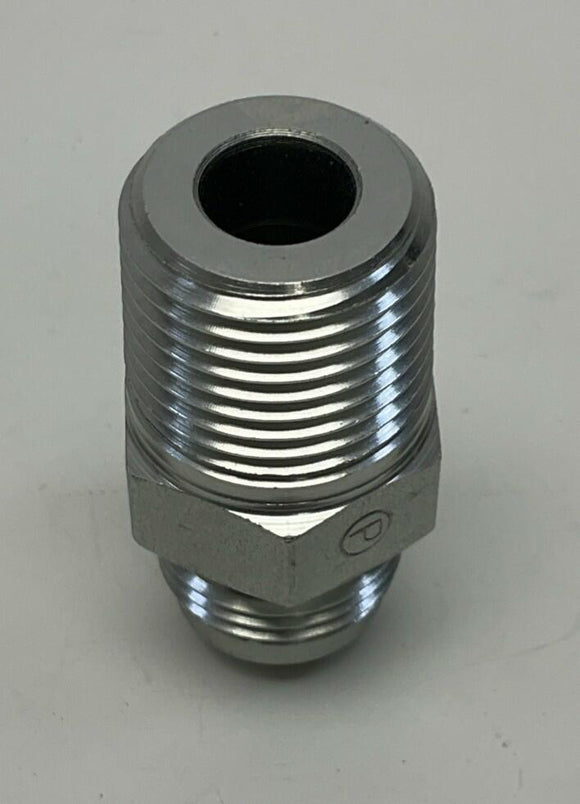 Parker 8-8F3 37° Flare JIC x 1/2" Male BSPT British Fitting Adapter