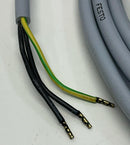 Festo KMV-1-24-24-LED / 30939 Type B Plug Socket w/ 2.5 Meter Cable-4