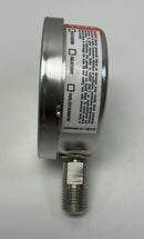 Ashcroft 25-1009-SW-02L 2-1/2" 1/4" NPT Gauge 316 Tube & Socket 30inHg - 0 PSI-4