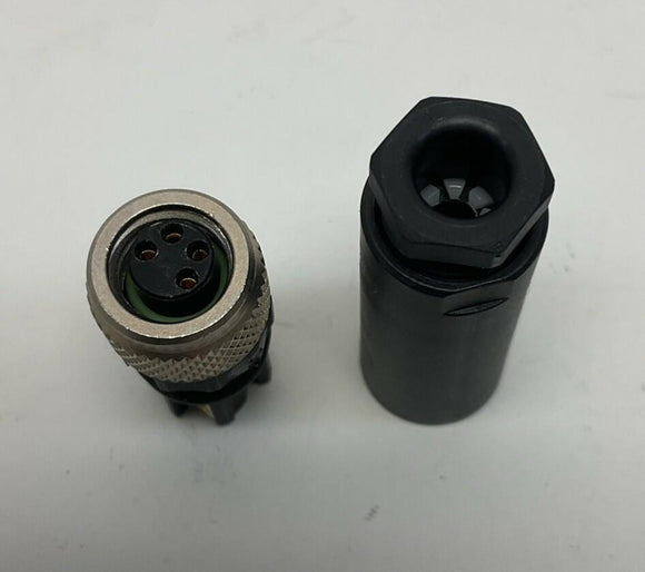 Murr 7000-08631-0000000 M8 Female Field Connector, 4-Pole, Screw Terminals