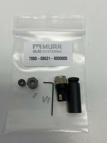 Murr 7000-08631-0000000 M8 Female Field Connector, 4-Pole, Screw Terminals - 0