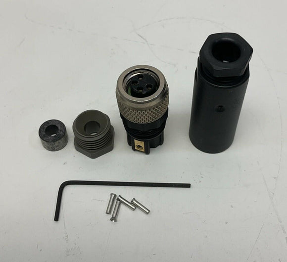 Murr 7000-08631-0000000 M8 Female Field Connector, 4-Pole, Screw Terminals