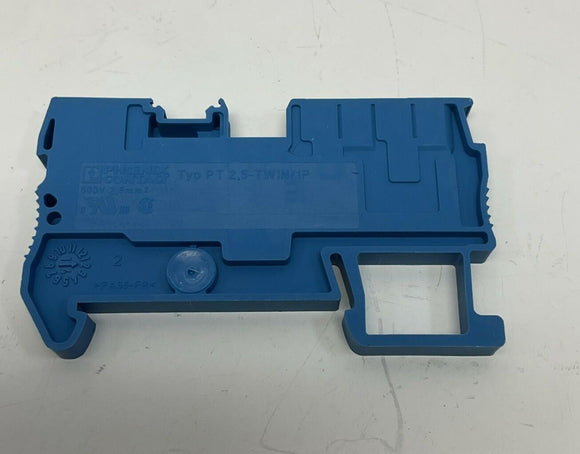 Phoenix Contact 3209646  Blue Feed Through Terminal Block PT 2.5-Twin/1P( Lot of 5)