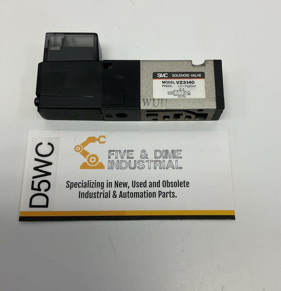 SMC VZ3140 24VDC Pneumatic Solenoid Valve (No Gasket or Hardware)