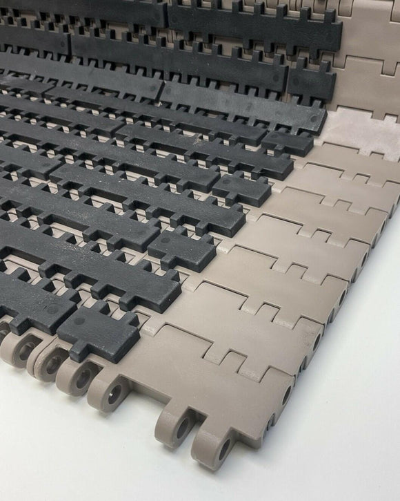 Rexnord GTC7705RT-21 21" Wide Rubber MatTop Chain 5 FT Rex 10324644 7705 Series