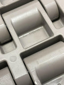 Rexnord GTC7705RT-21 21" Wide Rubber MatTop Chain 5 FT Rex 10324644 7705 Series-7