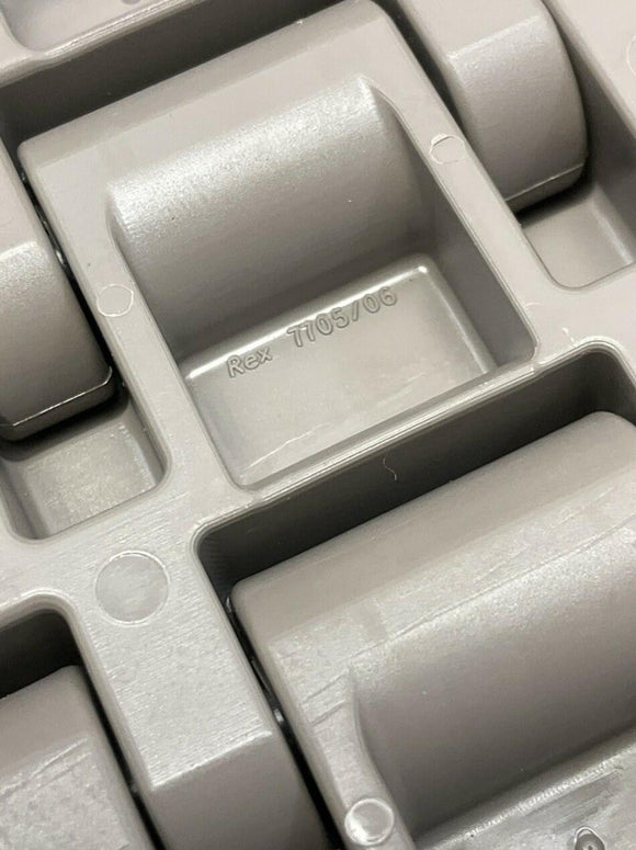 Rexnord GTC7705RT-21 21" Wide Rubber MatTop Chain 5 FT Rex 10324644 7705 Series