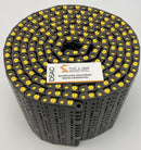 Rexnord HP7706-7.5 MTW 7-1/2" Wide MatTop Chain 10 Ft. Brown Straight Running-1