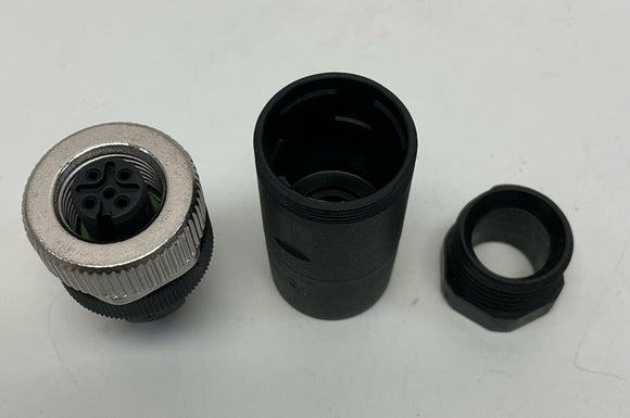 Murr 7000-12961-0000000 M12 Female Field Connector, 5-Pole Screw Terminals