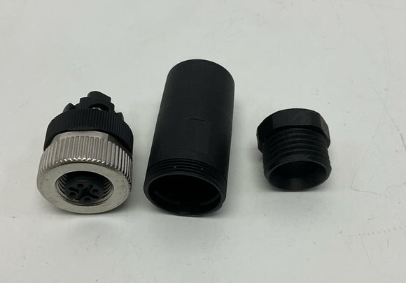 Murr 7000-12961-0000000 M12 Female Field Connector, 5-Pole Screw Terminals