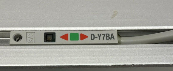 SMC CXSL32-50 Dual Rod Guided Air Cylinder w/ D-Y7BA Reed Switches