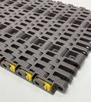 Rexnord HP7706-7.5 MTW 7-1/2" Wide MatTop Chain 10 Ft. Brown Straight Running-5