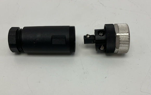 Murr 7000-12961-0000000 M12 Female Field Connector, 5-Pole Screw Terminals
