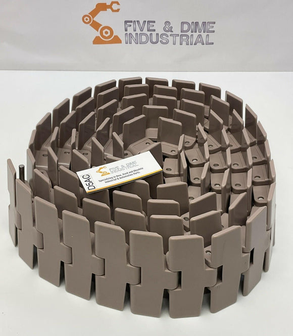 Rexnord LPC279-K4.5 LF Low Pin Centerline Curve Retention TableTop Chain 10 ft.