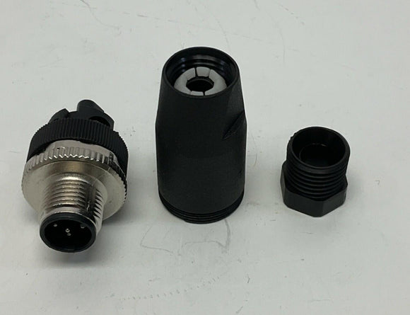 Murr 7000-12721-0000000 M12, Male Field Connector 5-Pole, Screw Terminals