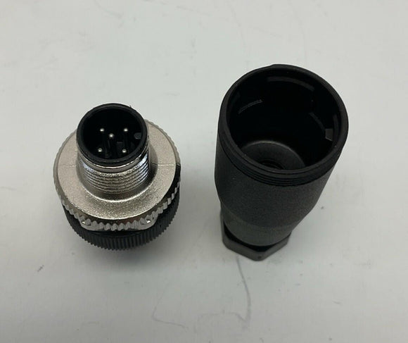 Murr 7000-12721-0000000 M12, Male Field Connector 5-Pole, Screw Terminals